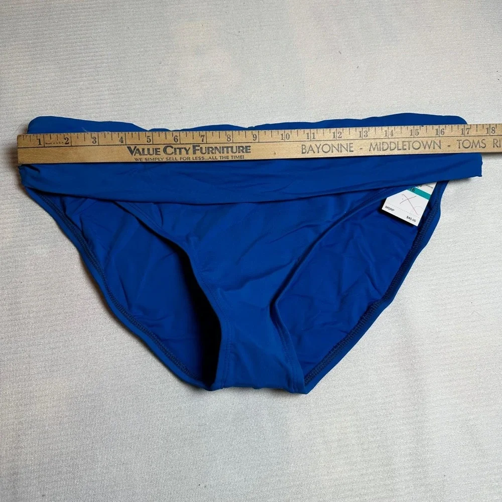 Jantzen Royal Blue Tummy‎ Control Hipster Swimsuit Bikini Bottoms Size 16 NWT